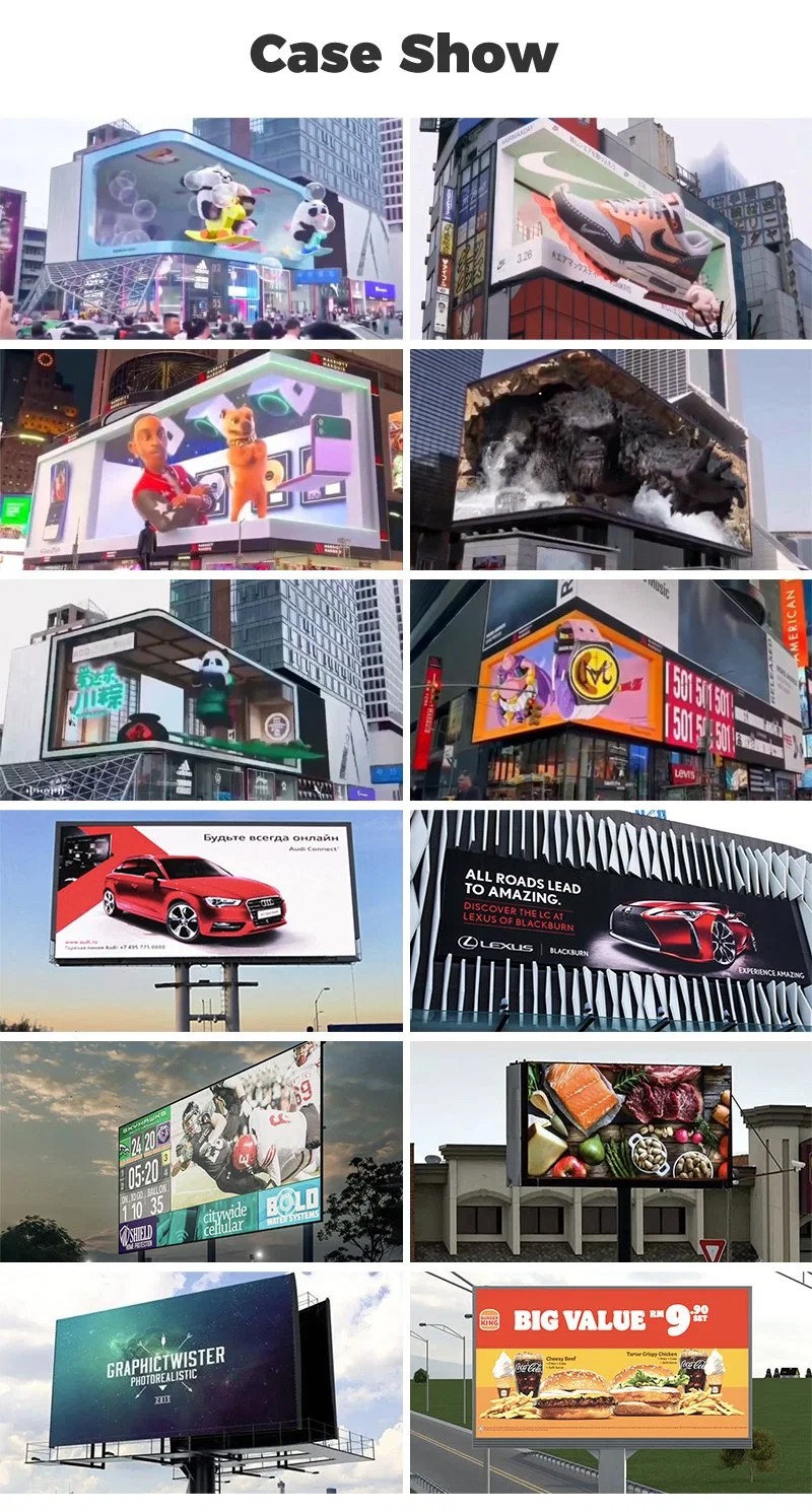 Legidatech LED 3D LED Billboard Outdoor Advertising 3D LED Display Board