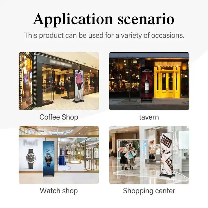 P2 Indoor LED Rental Screen P2 Splicing Portable Smart Advertising Display