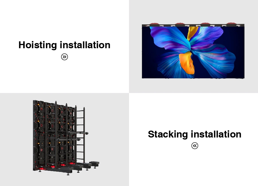 500X500mm Rental Cabinet Waterproof P3.91 P4.81 Outdoor Stage Rental LED Display Screen