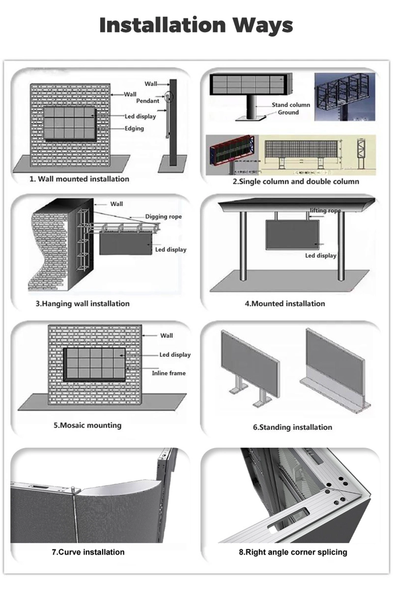 Legidatech LED 3D LED Billboard Outdoor Advertising 3D LED Display Board