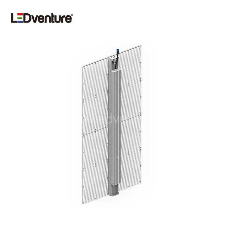 Indoor P3.9X7.8 White Cabinet Full Color Transparent Aluminum LED Panel