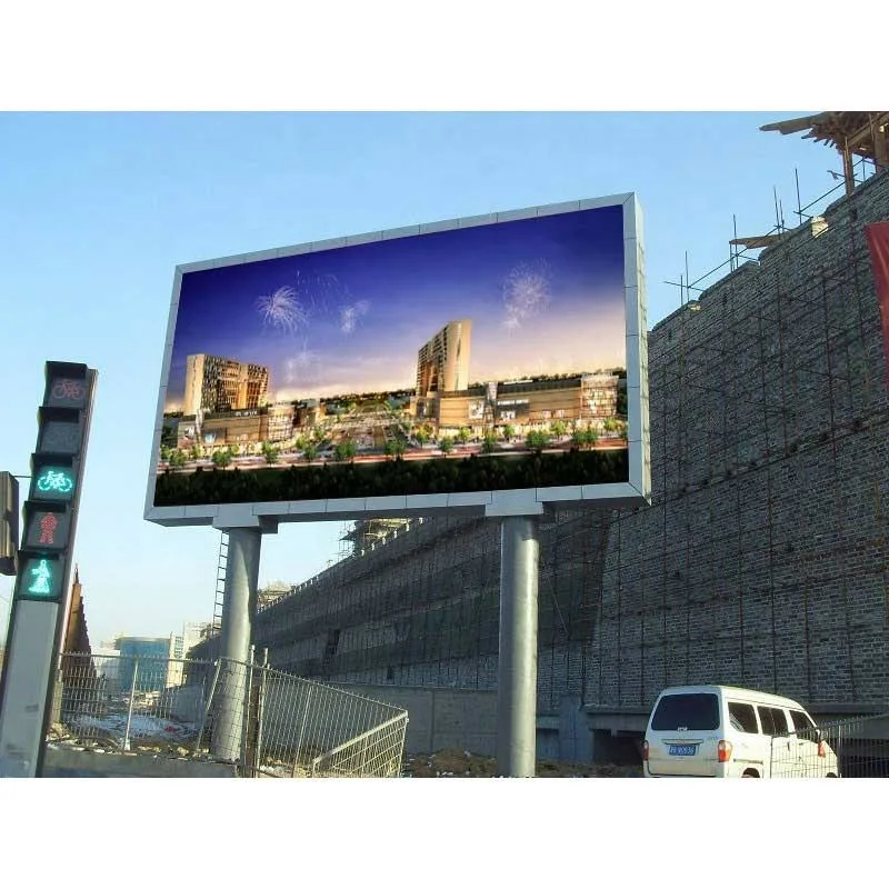 Outdoor Waterproof P4 Advertising Large Electronic Stand Digital Billboard Outdoor LED Display