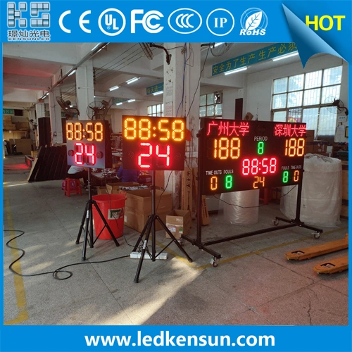 Digital LED Basketball Scoreboard LED Football Scoreboard Digital LED Score Display Board