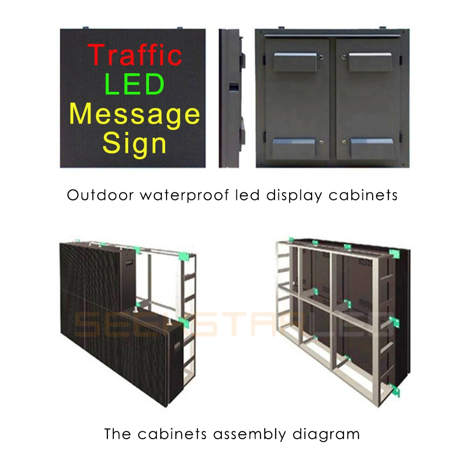 Traffic Guidance Vms Outdoor Digital Billboard Electronic Signage Board LED Screen Display