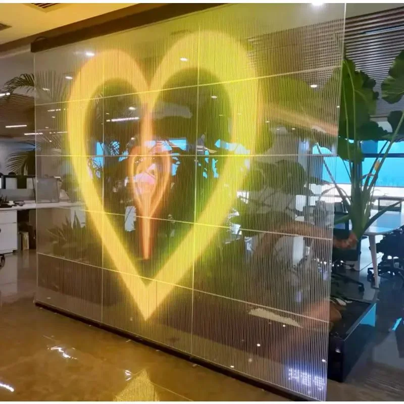 Transparent P10.4 LED Display Screen Indoor/Outdoor Advertising Video Wall Panel