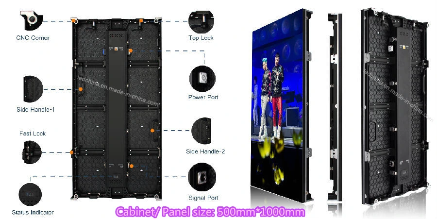 High Quality P3.9 Indoor Events Rental Video Wall LED Display Screen