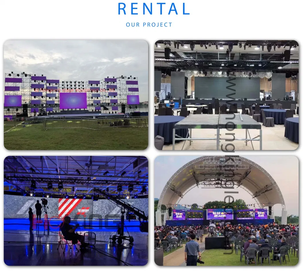 P4 High Resolution Outdoor LED Screen Rental for Exhibition Event Solution LED Display