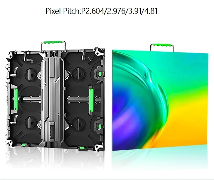 P2.6 Chinese Sexy Film Full Color SMD Foldable and Portable Outdoor Indoor Wholesale Advertising LED Display Screen Video Wall for Stage