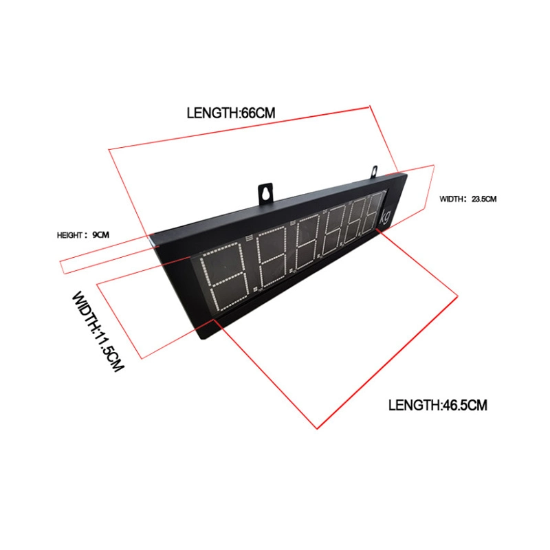 Tr Hot-Sale Digital Precise Weighing Scale LED Large Screen Display