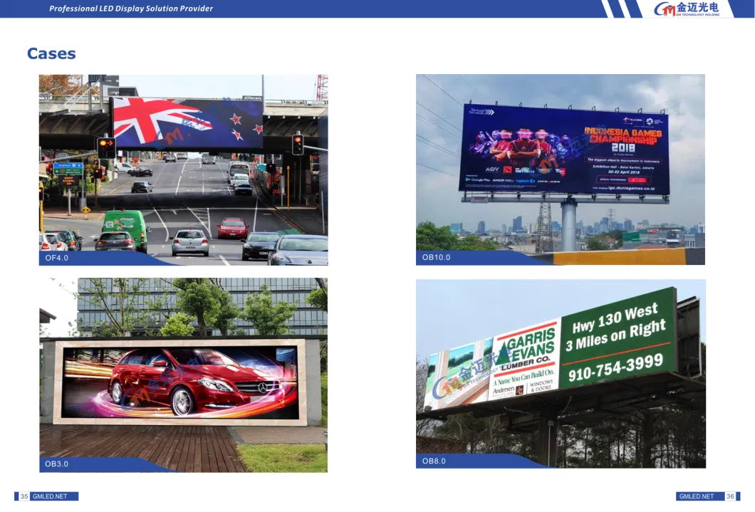 Wholesale Advertising Board P4 P6 P10 Outdoor Full Color LED Sign Panel Screen Commercial Advertising LED Display