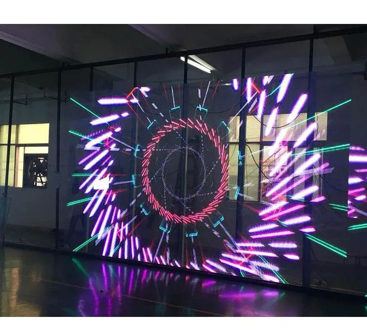 Transparent Glass Window LED Transparent Video Wall Display Screen LED Panels