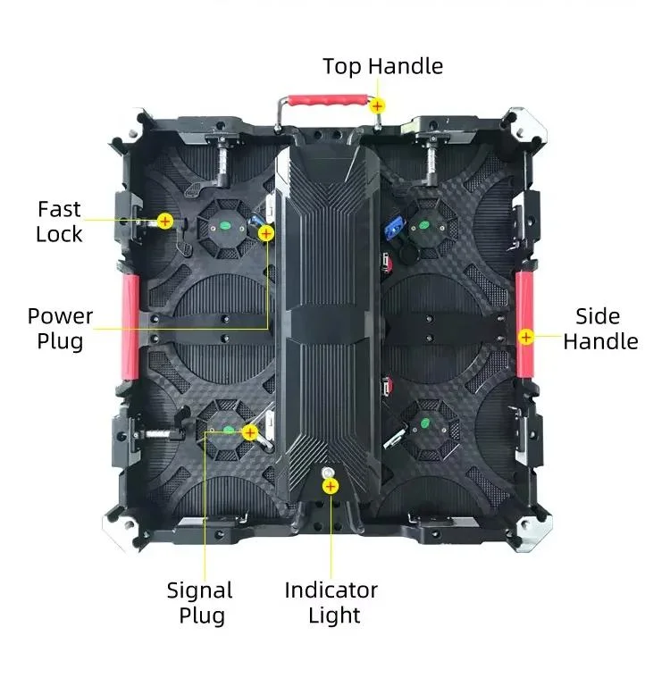 500X500mm Outdoor Giant Stage Background P4.81 Seamless Splicing Rental LED Display Screen