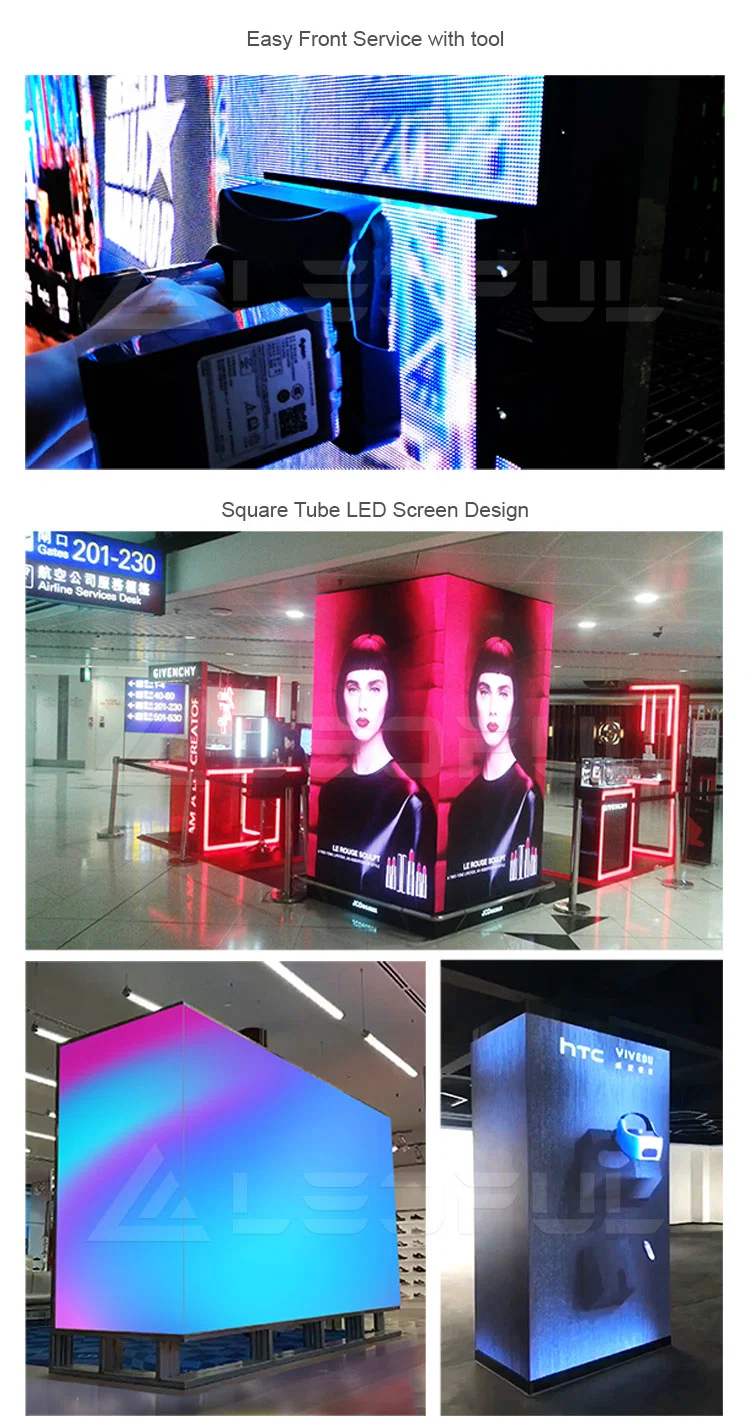 8K RGB UHD 16: 9 Magnetic Front Service P1.56 P1.667 P1.875 P1.923 LED Video Wall Screen