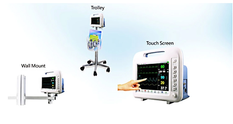 Patient Monitor/Acdiac Monitor with 12.1 LED Screen