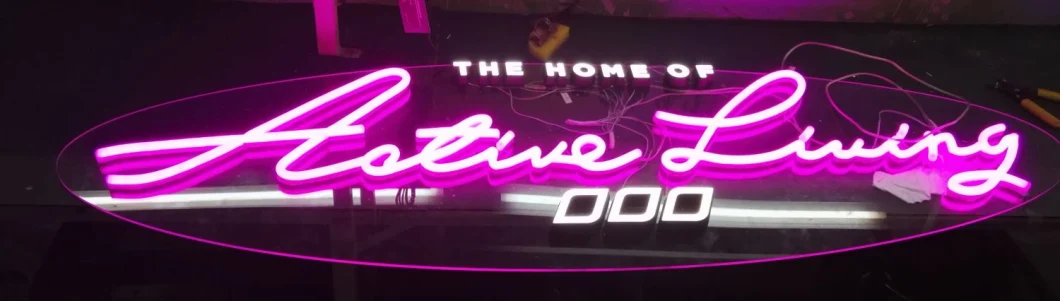 Shop Name Sign Board Custom LED Neon Sign