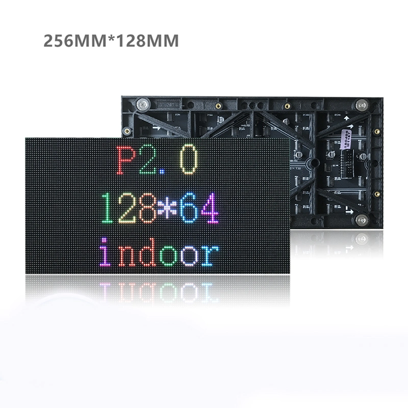 Indoor P2 Small Pitch HD High Contrast 16: 9 LED Display Screen