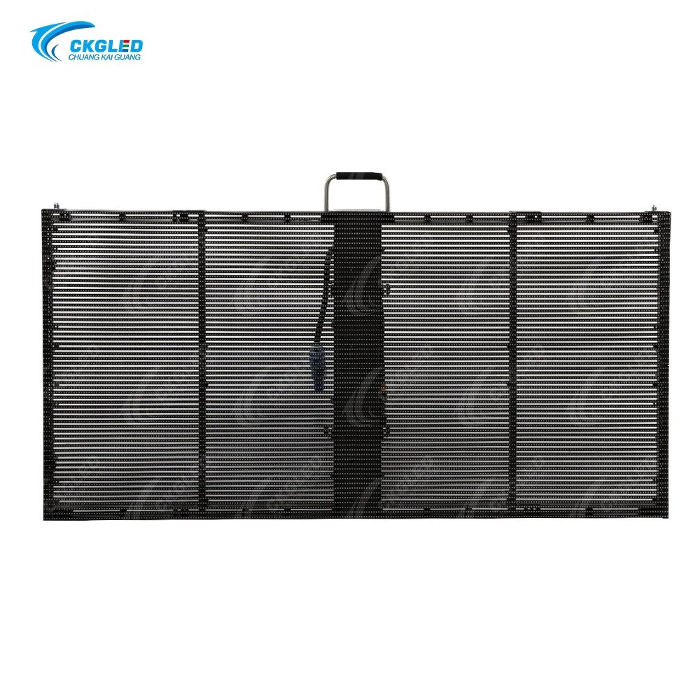 Transparent LED Video Display Screen Curtain LED for Glass Window Lighting (P3.9-P7.8)