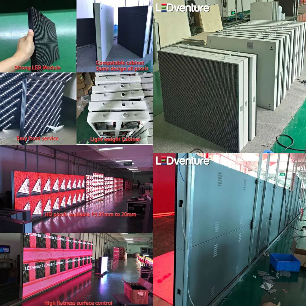 Outdoor P6.67 High Quality LED Screen Cabinet Advertising Large Digit Display