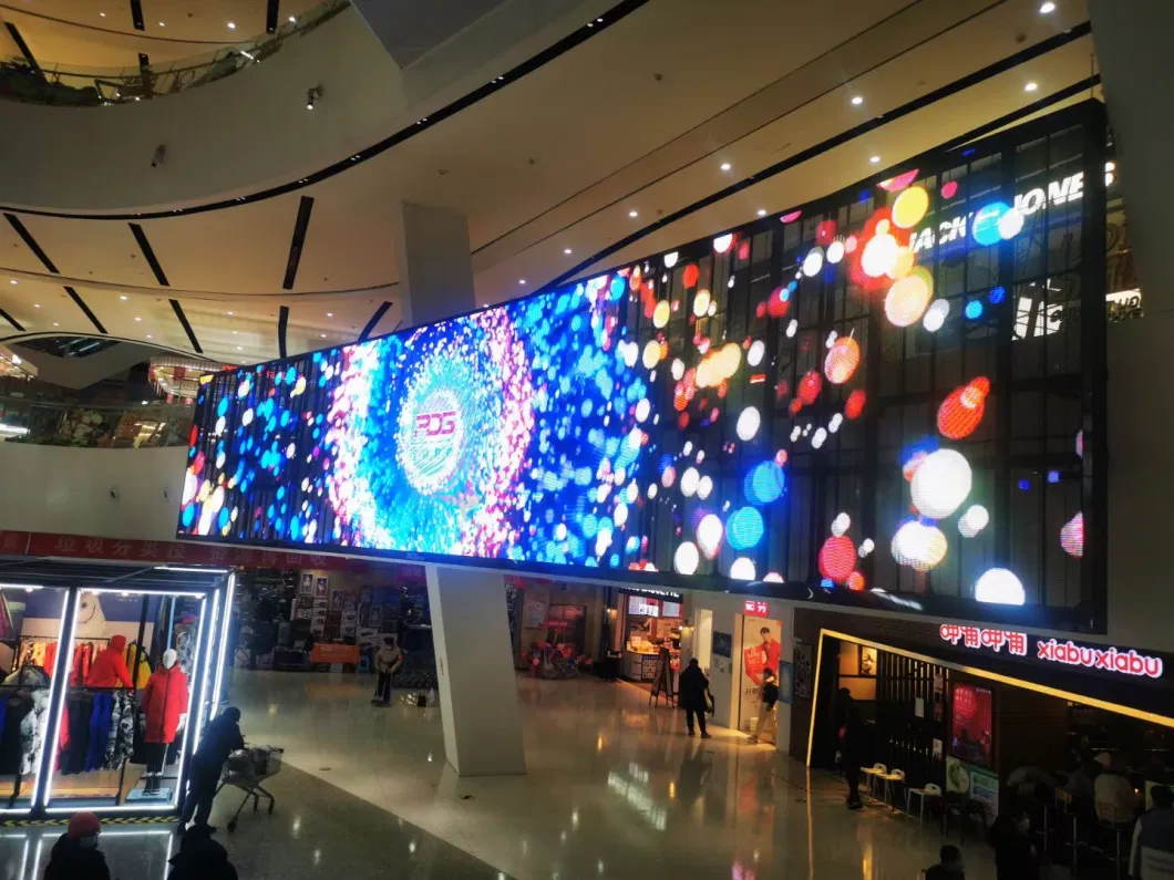 P3.9-7.8 Transparent LED Display Panel for Window Commerical Adertisement