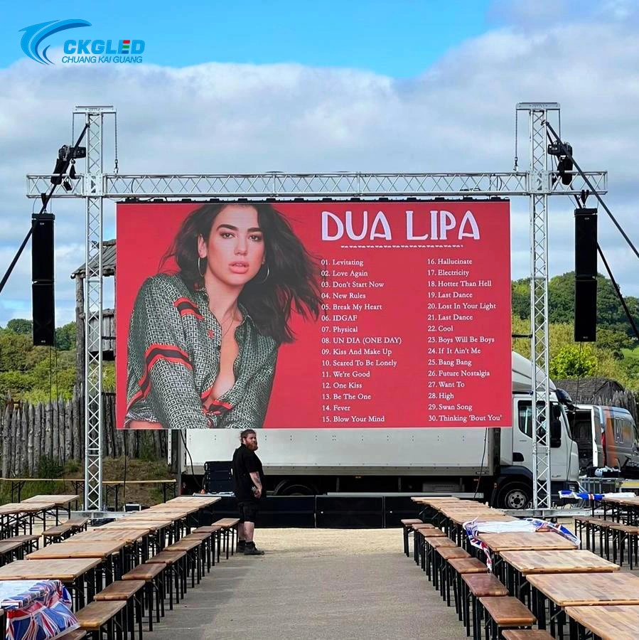 P3.91 Indoor Outdoor Rental Events Advertising Full Color LED Display Screen