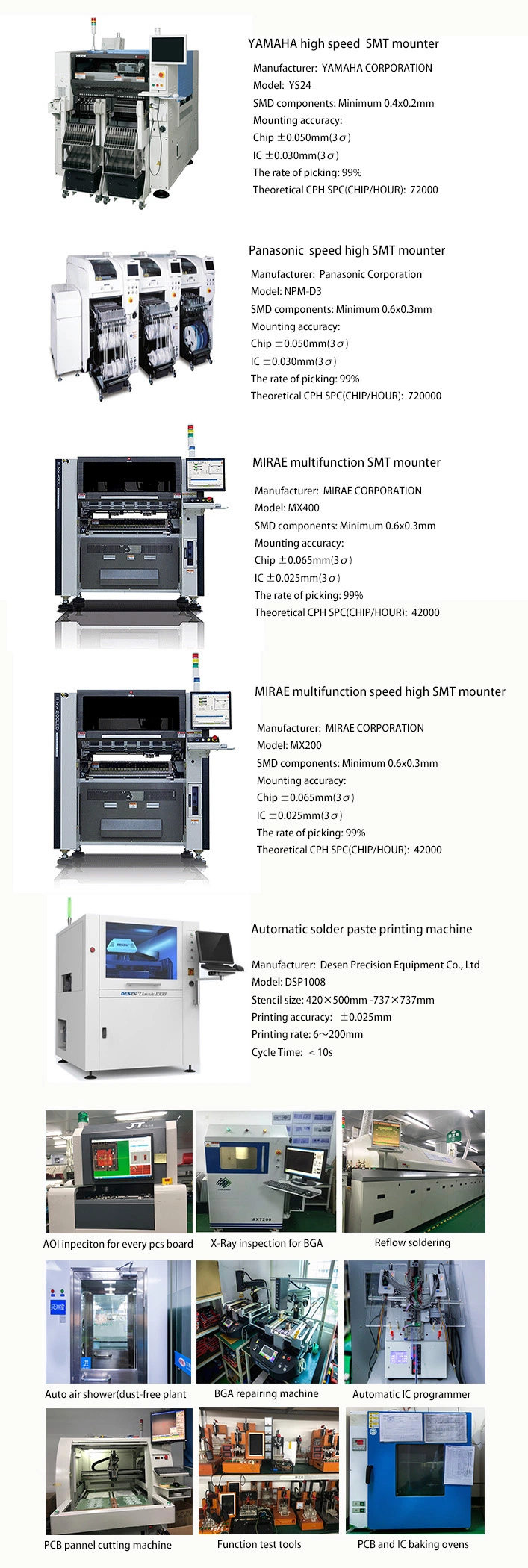 LED Light PCB Board Design Amplifier PCB Board PCB Board Manufacture