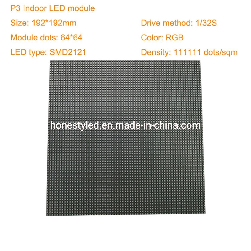 Hot Selling LED Screen Wall P3 Die-Casting Aluminum Panel Concert Church Stage LED Display LED TV Screen for Advertising