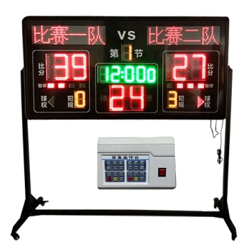 IP45 Waterproof Signs 6inch LED Digital Basketball Scoreboard