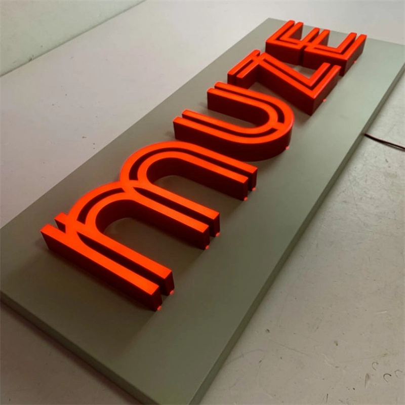 Customized 3D Luminous Acrylic LED Letter Sign