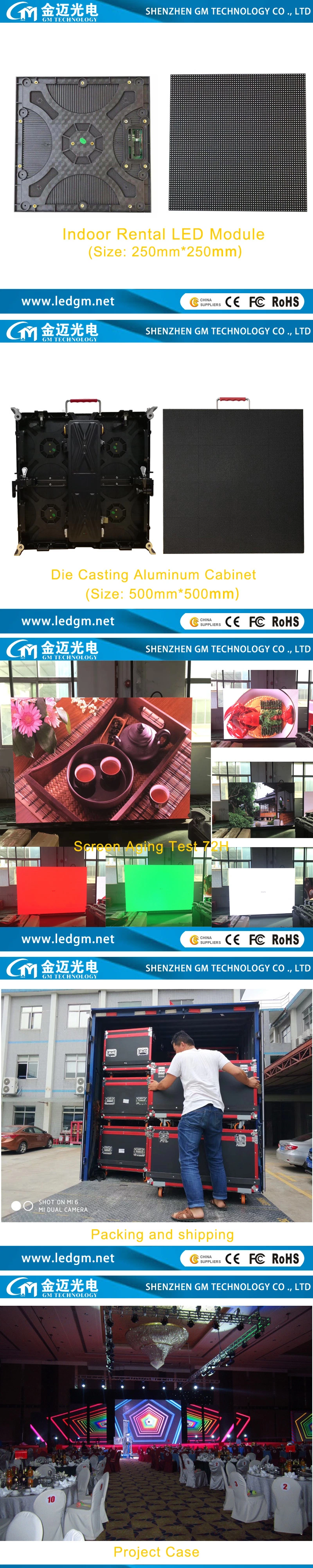 Indoor High Quality P2.97 P3.91 P4.81 Flexible Cuved LED Display Screen for Stage