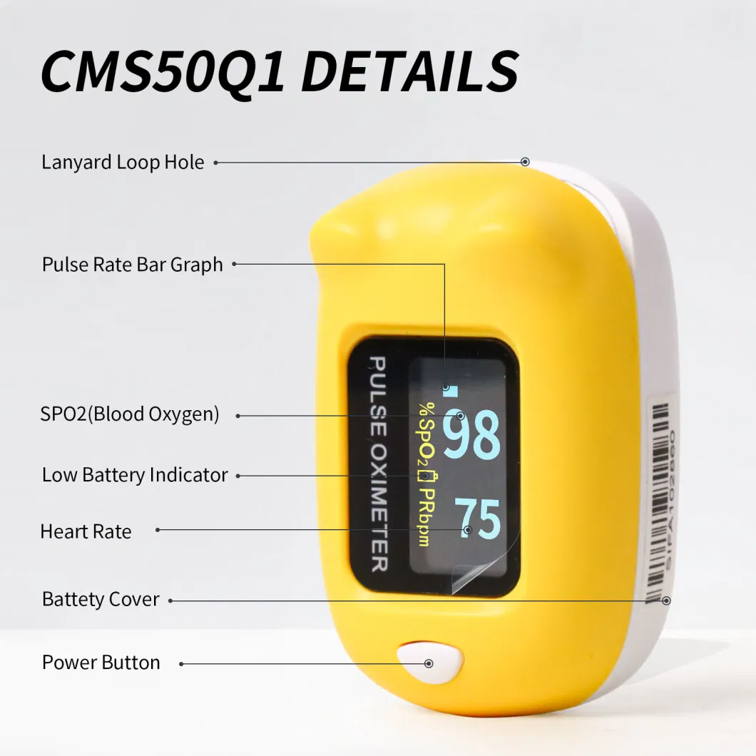 Contec Cms50q1 Manufacturer Finger Oximeter Oximeter Monitors with FDA