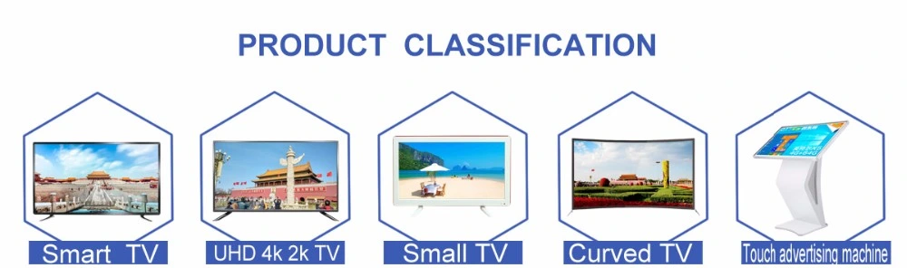 Factory Wholesale 32 50 55 65 100 Inch Television 4K Smart LCD LED TV Flat Screen for Hotel Home