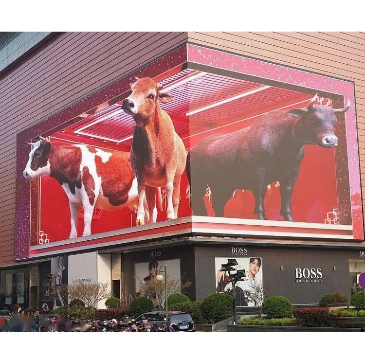 High Brightness Outdoor Electronic Video Wall P10 DIP Giant LED Display Panel