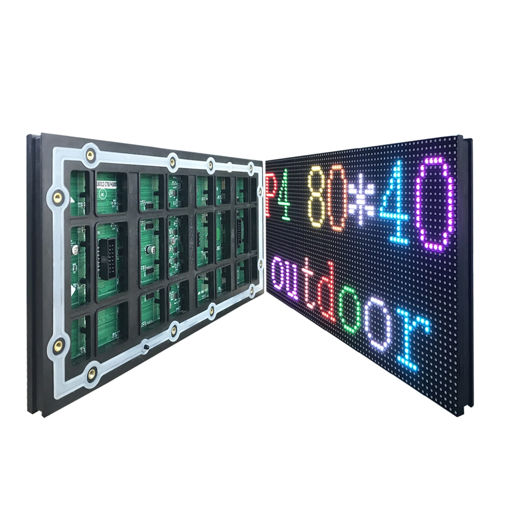 Wholesale P4 LED Display Module Advertising Video Screen Panel Outdoor Full Color LED Board 320*160mm