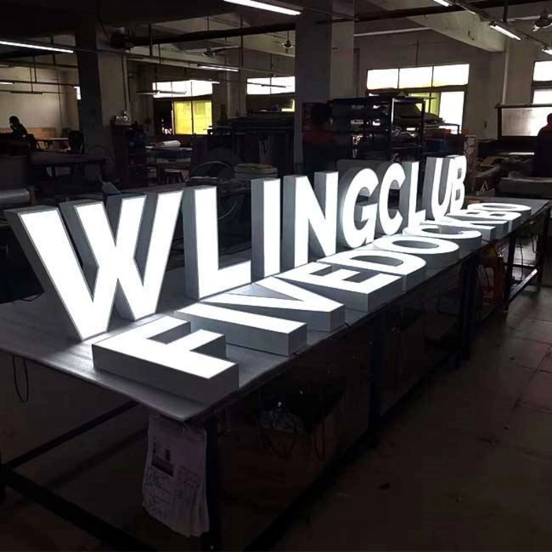 Customized 3D Luminous Acrylic LED Letter Sign