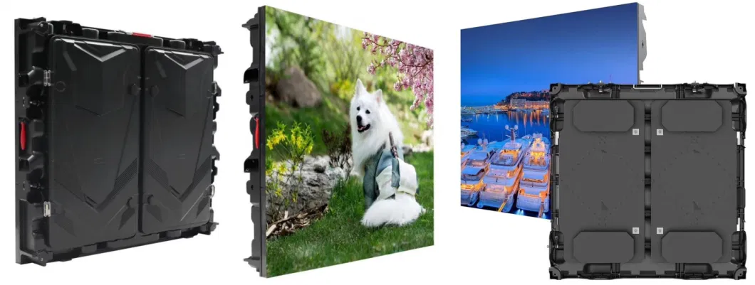 Outdoor LED Display Screen P10 P8 P6.66 P6 P5 P4 P3.33 P3 Outdoor LED Panel Fixed on The Wall