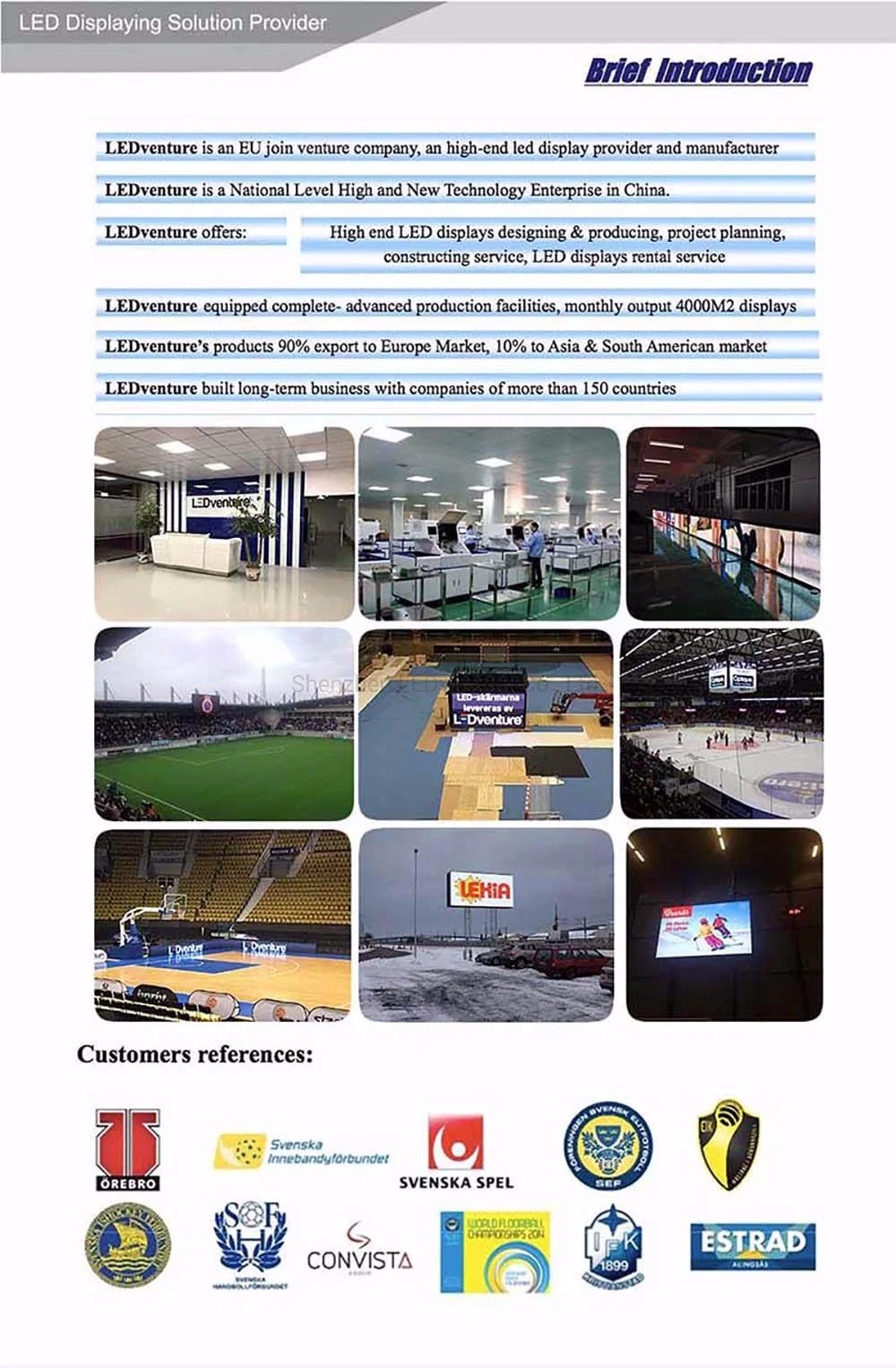 P10 Indoor Large Stadium LED Display Screen