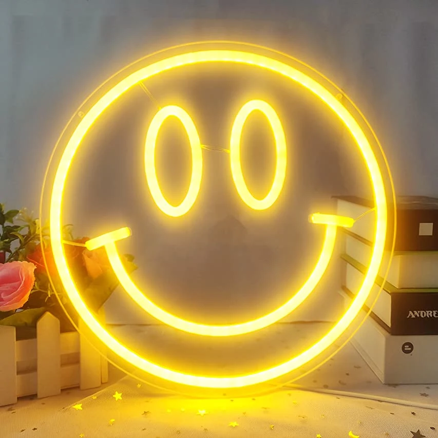 Large Happy Birthday LED Neon Sign, Personalized Neon Light Sign for Birthday Party Wall Decoration Bar Rave Home Decor Christmas Light Gifts