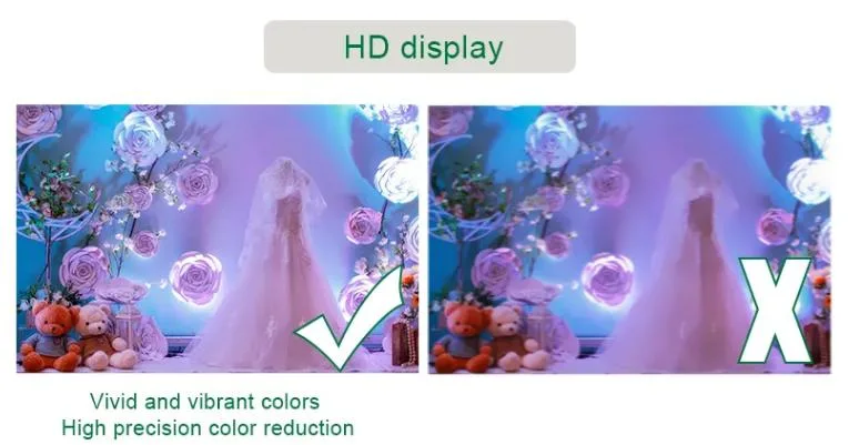 Full Color High Refresh Video Wall Indoor P4.81 Advertising LED Screen Panel