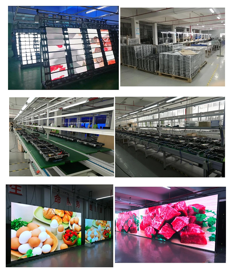 Full Color Indoor Display Screen Video LED Board with Front Accessed Panel (P1.25, P1.56)