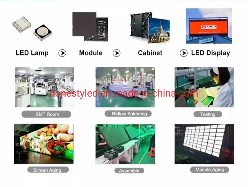 Factory Price SMD Waterproof Cabinet LED Display P6 Outdoor LED Screen RGB Outdoor LED Board Display Advertising LED Display Panel