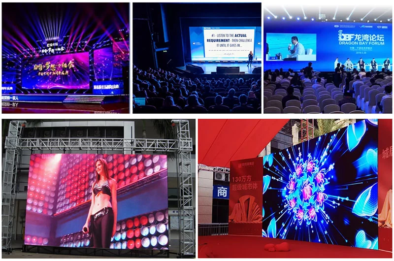 Indoor P3.91-7.81 Transparent Advertising Big Shopping Mall LED Screen Display