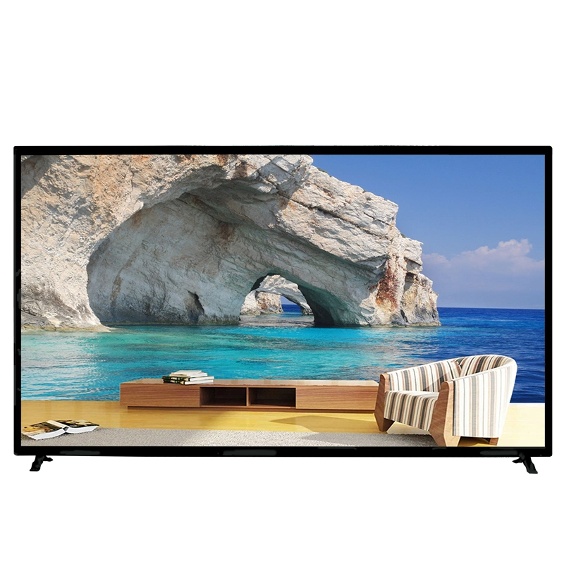 Factory Wholesale 32 50 55 65 100 Inch Television 4K Smart LCD LED TV Flat Screen for Hotel Home