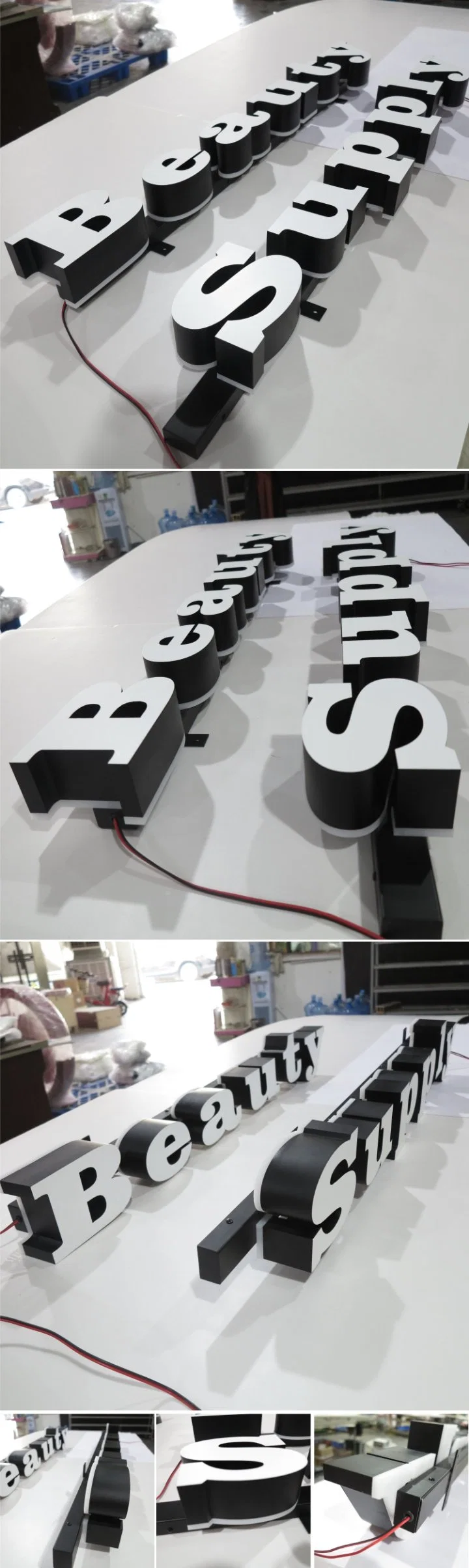 Customized Size Storefront Backlit LED Channel Letter Sign with Light