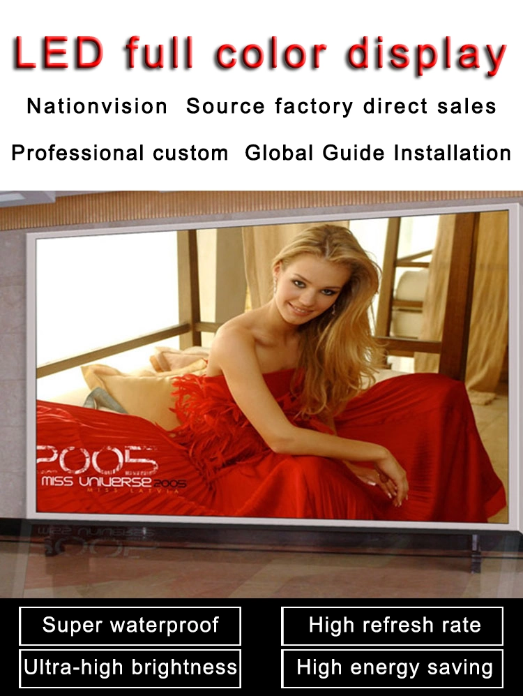 Chinese Factory Full Color Indoor Advertising Screen Indoor LED Display Board