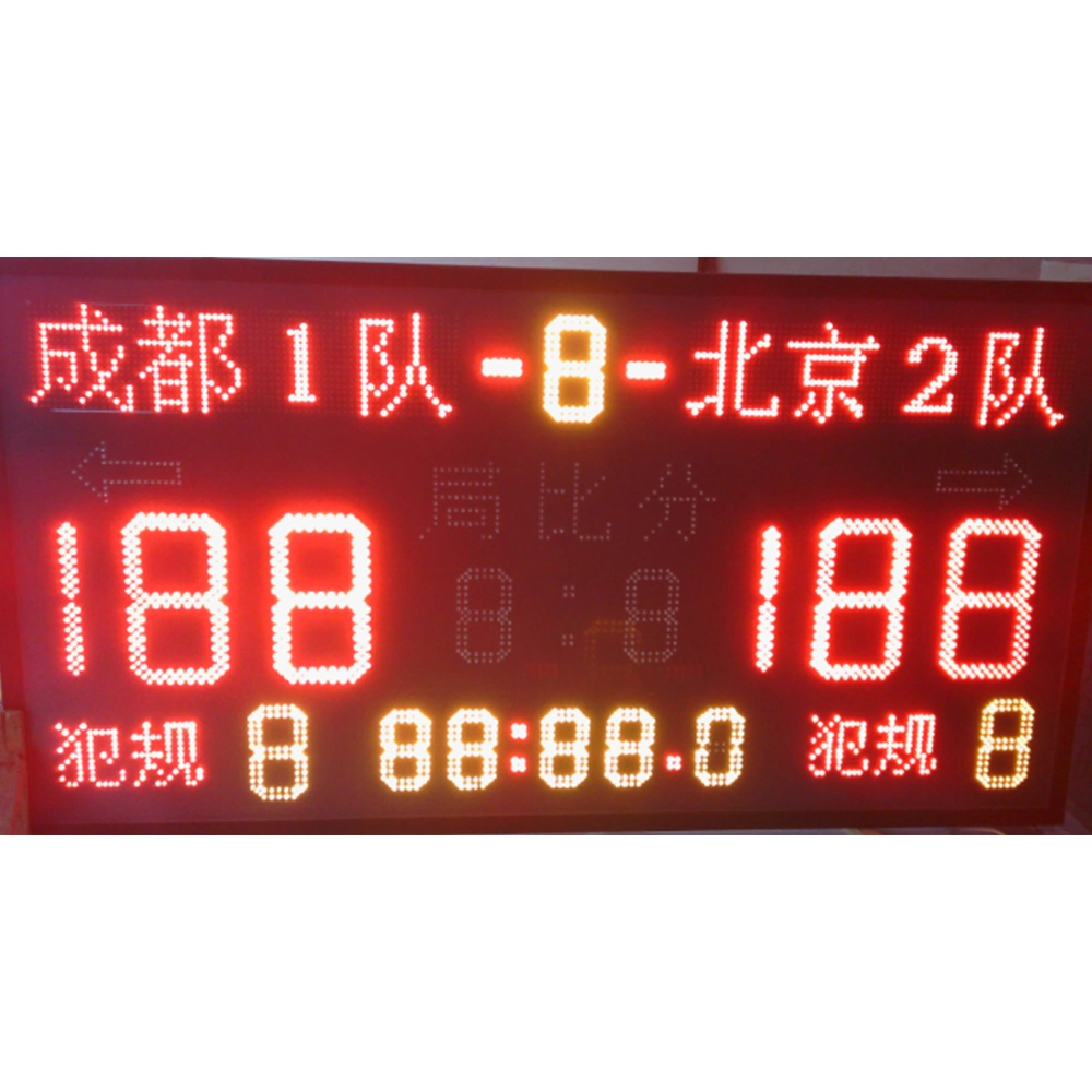 Electronic Digital Scoreboard LED Basketball Scoreboard Portable Electronic