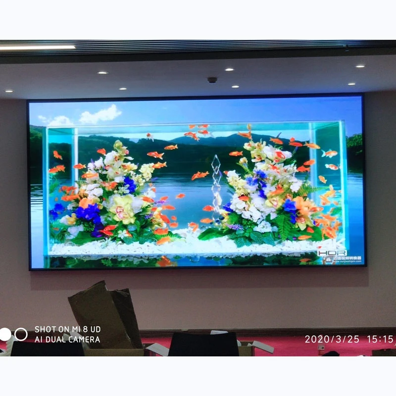 Large RGB P5 LED Display Indoor LED Mesh Screen Digital Screen for Advertising