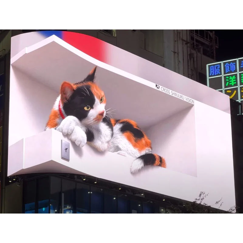 Outdoor LED Display Board 3D Advertising LED Screen P5 P6 P8 P10 Outdoor LED Screen Display