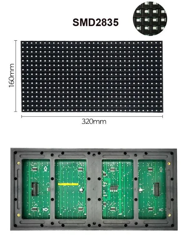 P10 Single Color Outdoor LED Screen Module LED Display Module