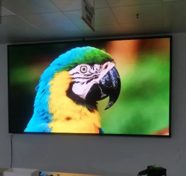 P1.667 Indoor 4K HD Full Color 16: 9 TV Screen Board LED Display Screen for Meeting Room Movable LED Conference for School