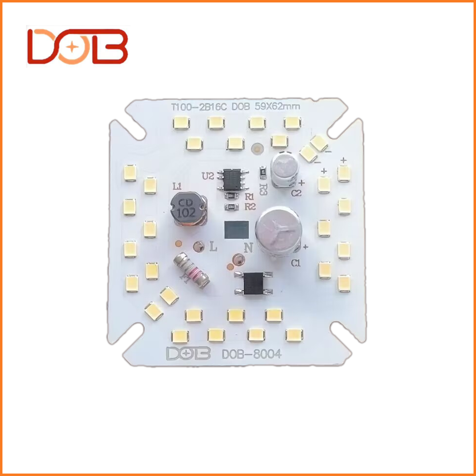 32W Bulb PCBA High Brightness B22 E27 Dob LED Light PCB Board